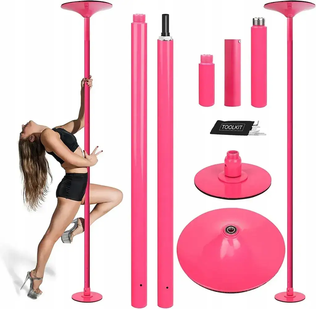 rodzaje rur pole dance statyczna obrotowa