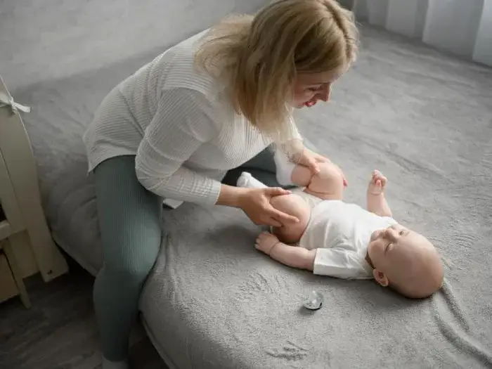 dziecko ćwiczenia na zaparcia