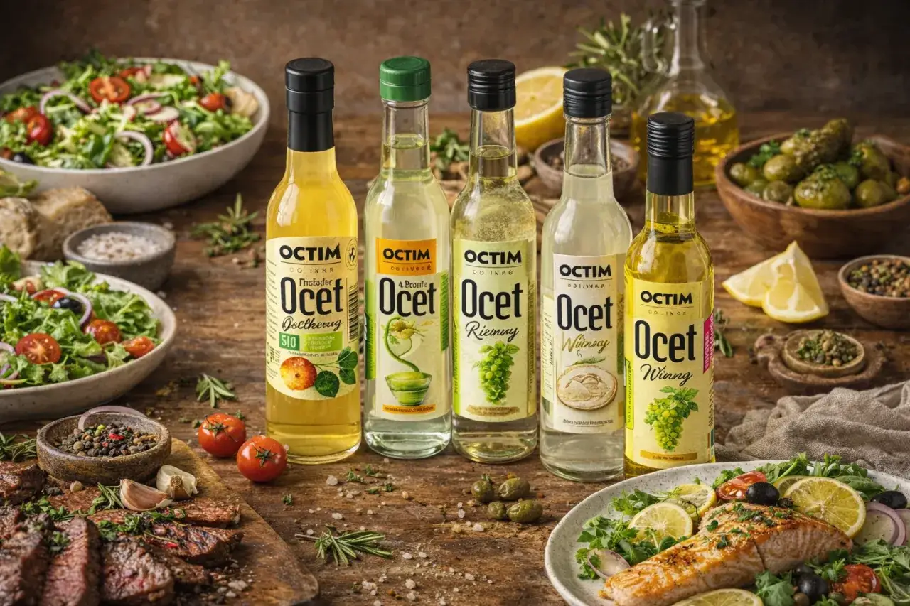 Rodzaje octów do marynat