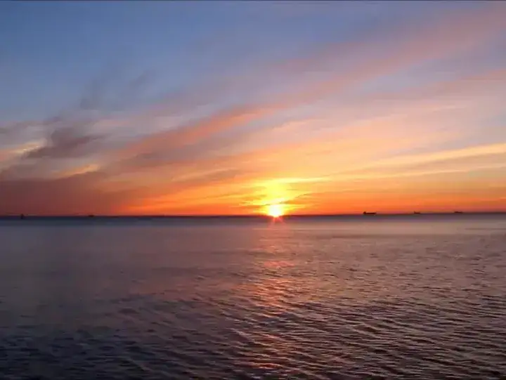 Cypel Helski wsch&oacute;d słońca