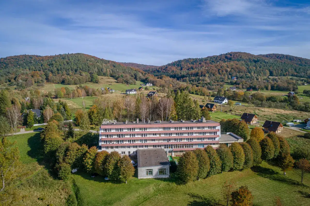 Centrum Rekreacyjno-Lecznicze Glinik Wysowa-Zdrój widok ogólny
