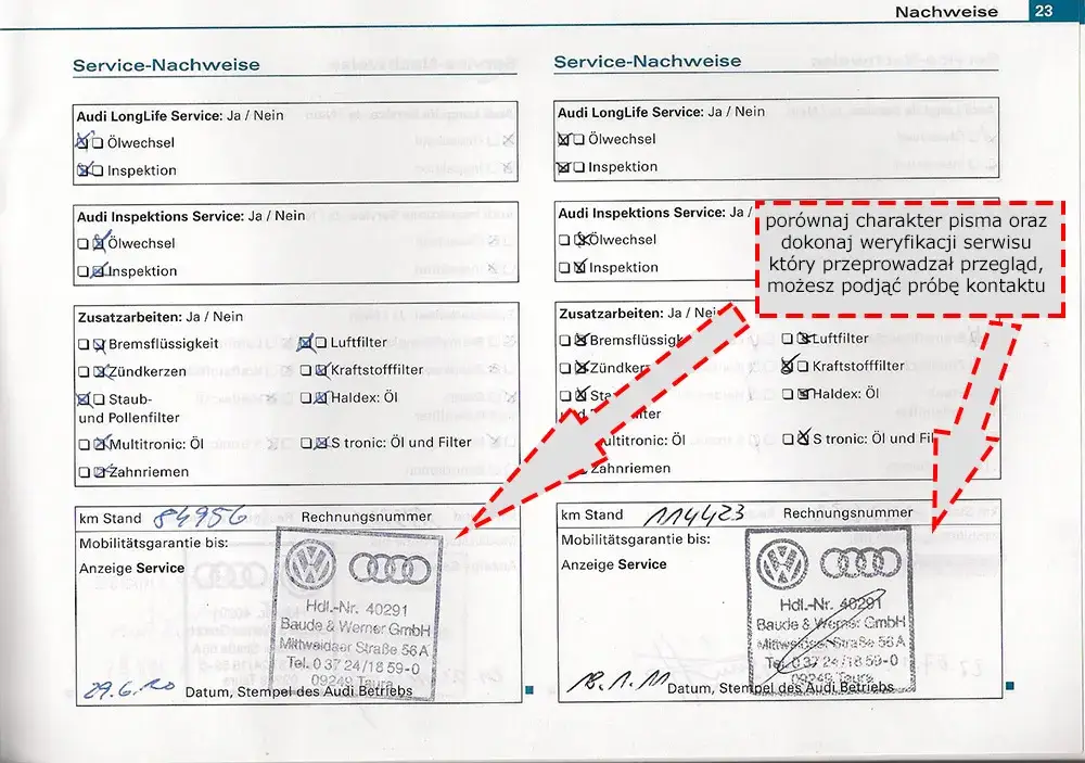 badanie techniczne samochodu z niemiec