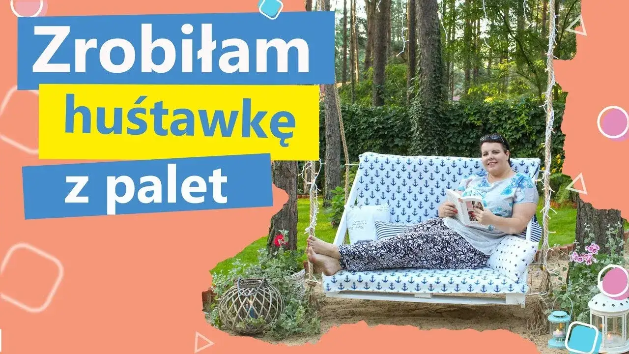 Zdjęcie Jak zrobić huśtawkę z palet – proste kroki do własnej huśtawki w ogrodzie