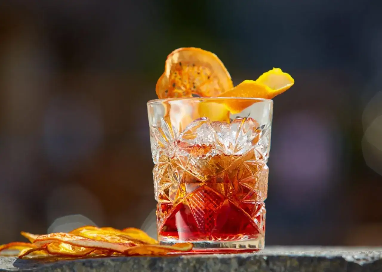 składniki do drinka old fashioned