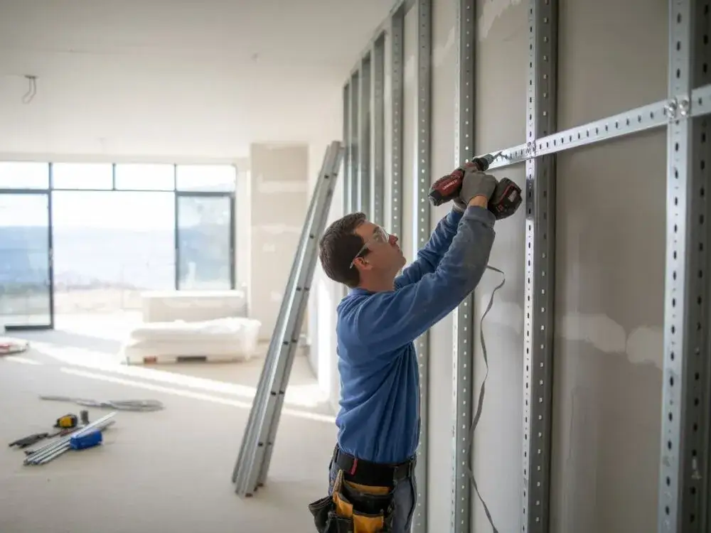 Narzędzia do montażu stelaża pod regipsy