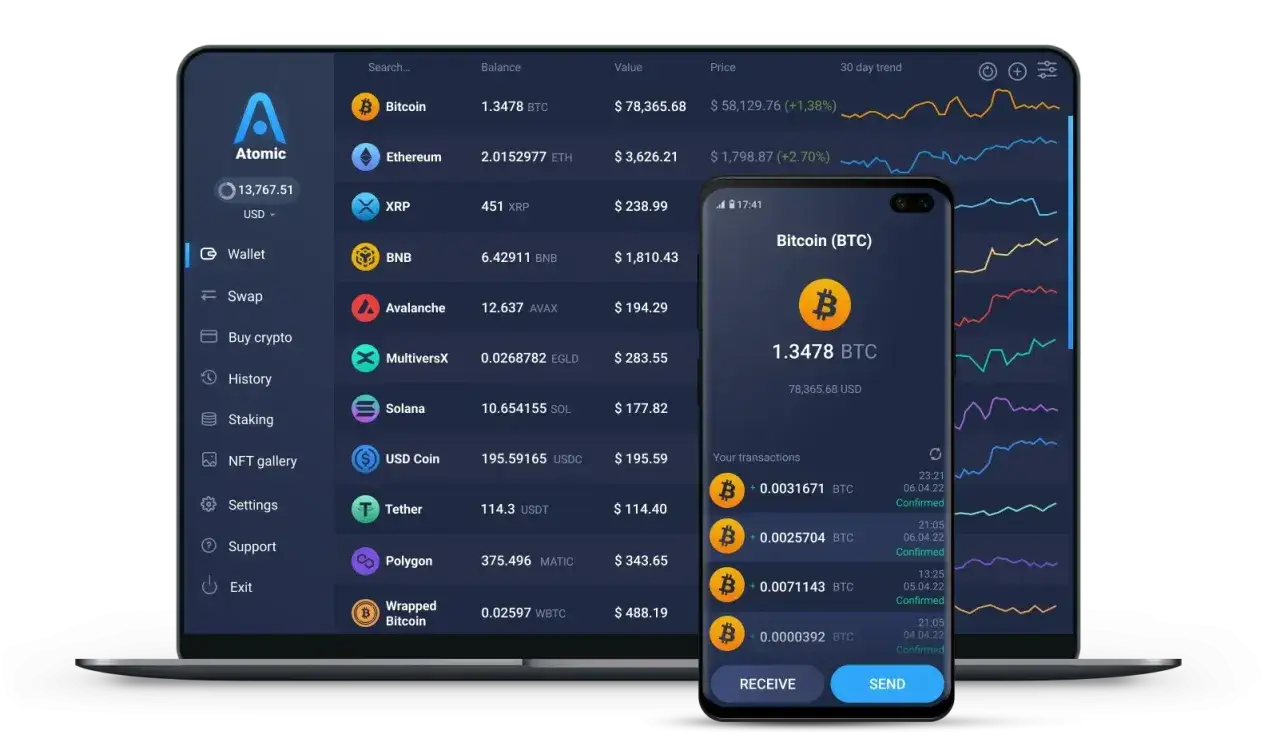 aplikacje mobilne do kopania kryptowalut screeny