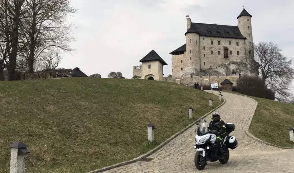Zamki Szlak Orlich Gniazd motocykl