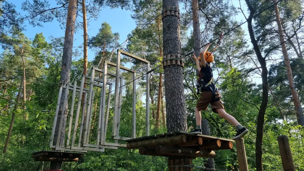 park linowy Poznań urodziny dla dzieci