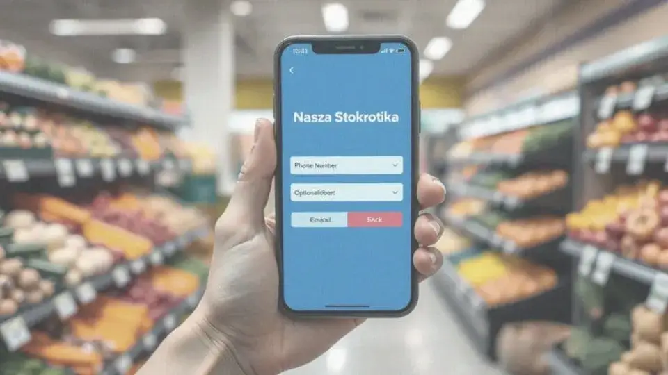 Skanowanie karty Nasza Stokrotka w kasie