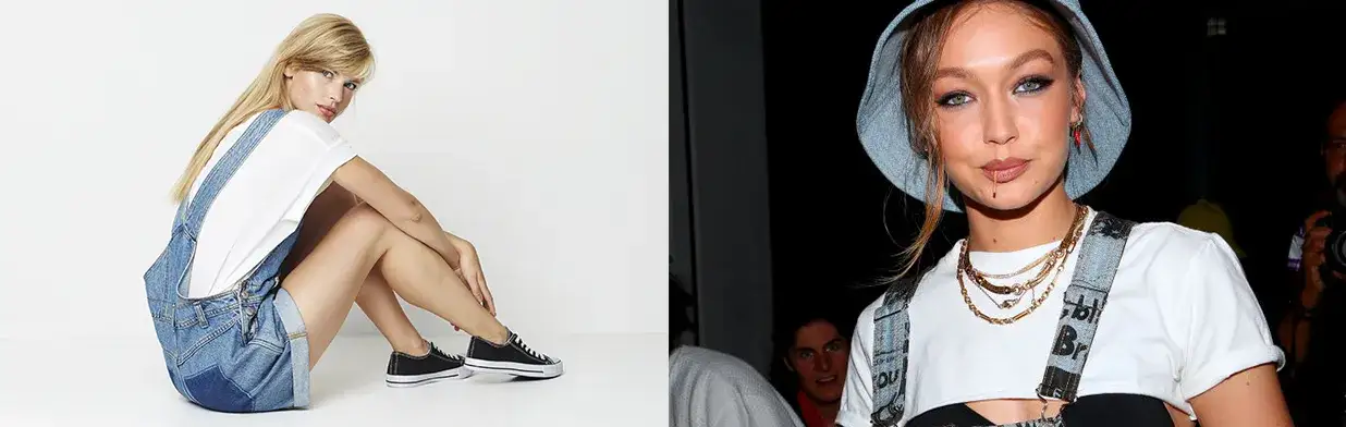 Stylizacje z ogrodniczkami na co dzień eleganckie sportowe