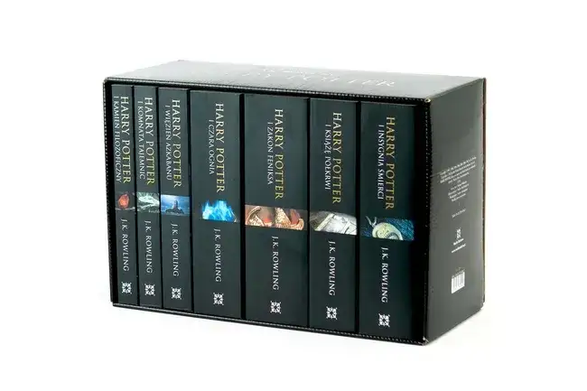 J. K. Rowling inne książki okładki kolaż