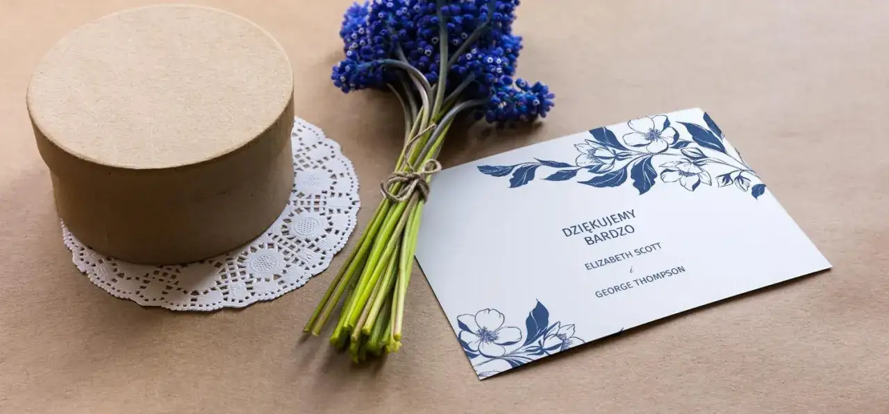 nieformalne podziękowanie zaproszenie przyjęcie
