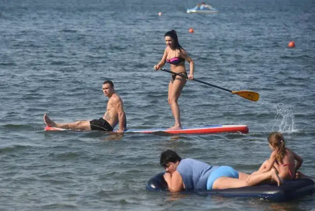 Sporty wodne Śląsk jeziora kajaki rowery
