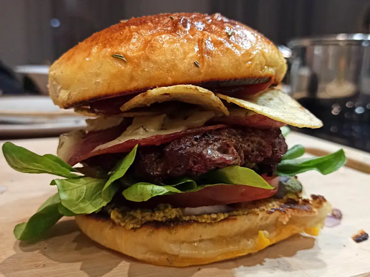 Jak składać burgera, warstwy burgera