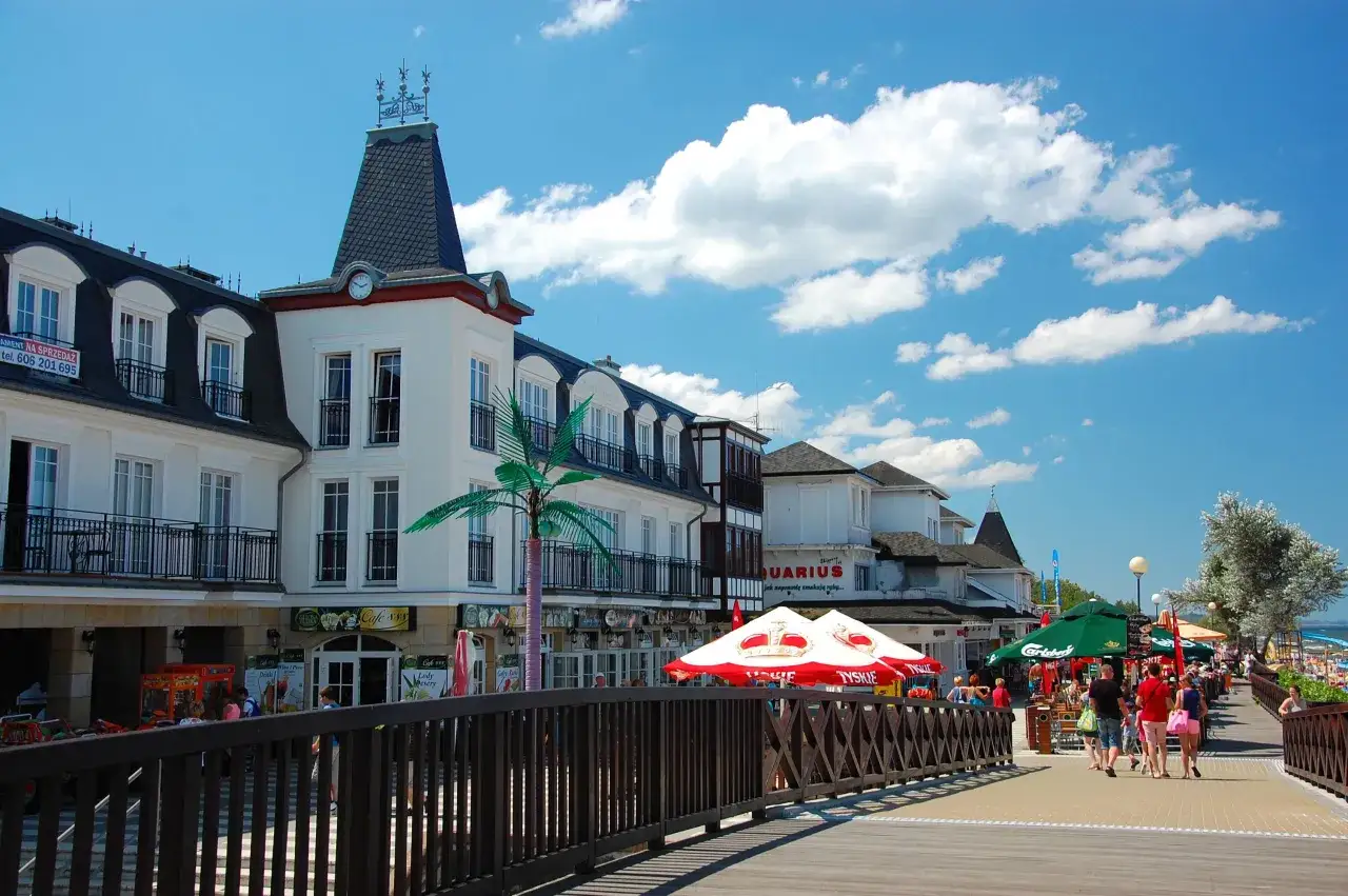 Mielno Promenada Przyjaźni