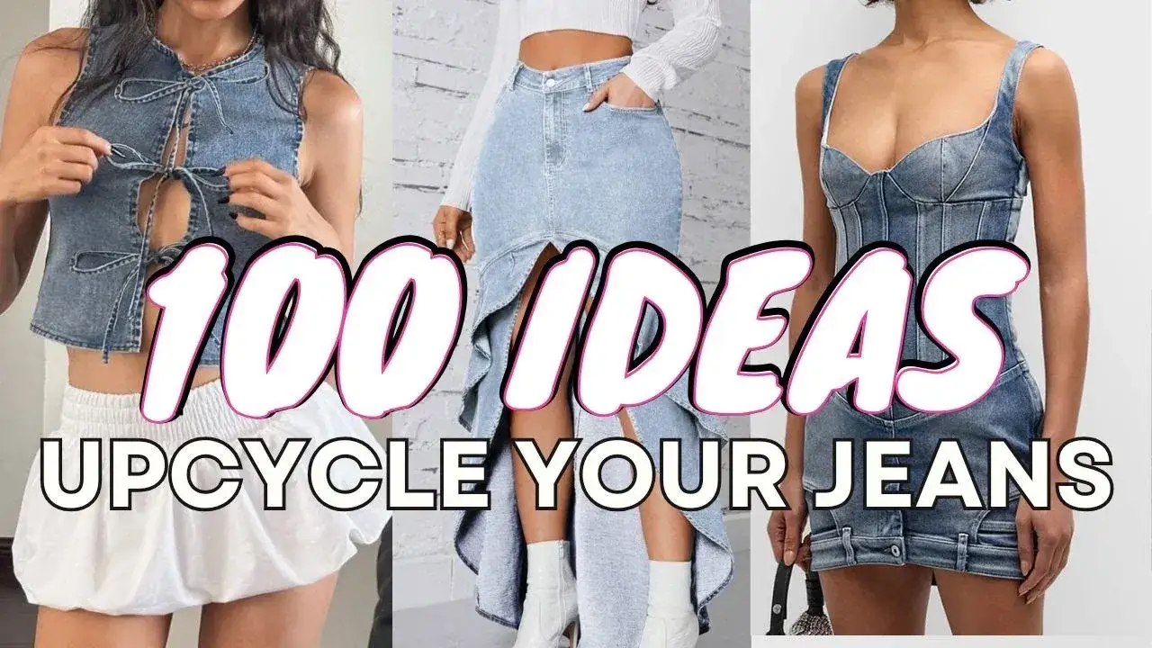 upcykling jeans&oacute;w pomysły