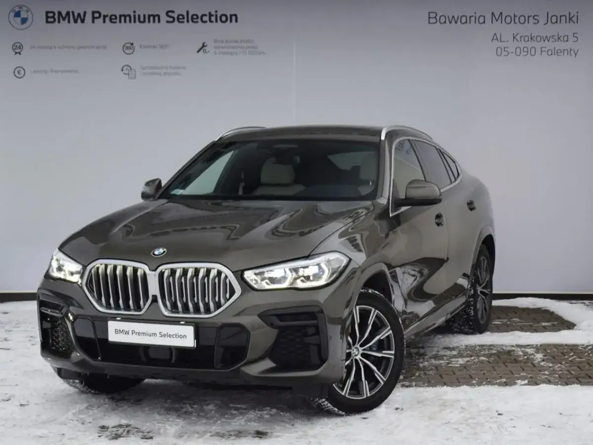 Eleganckie BMW X6 na sprzedaż w Bavaria Motors Janki. Oto moto z gwarancją i sprawdzoną historią.
