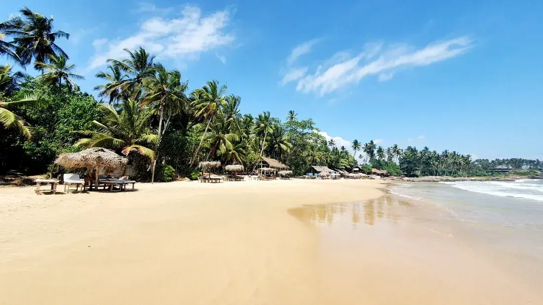 Plaże Sri Lanka południowe wybrzeże
