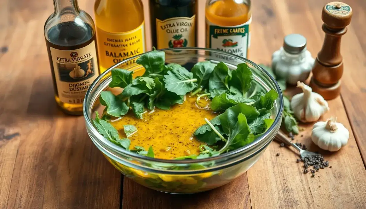 Rozwarstwiony sos winegret błędy