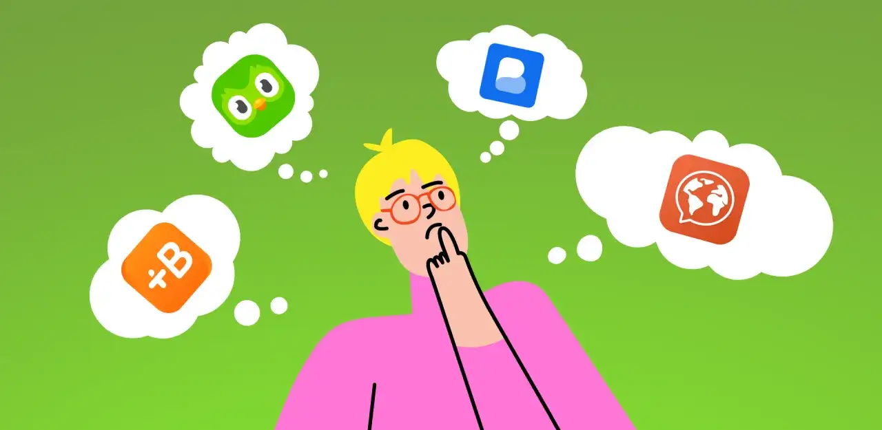 Aplikacje do nauki języków ikony