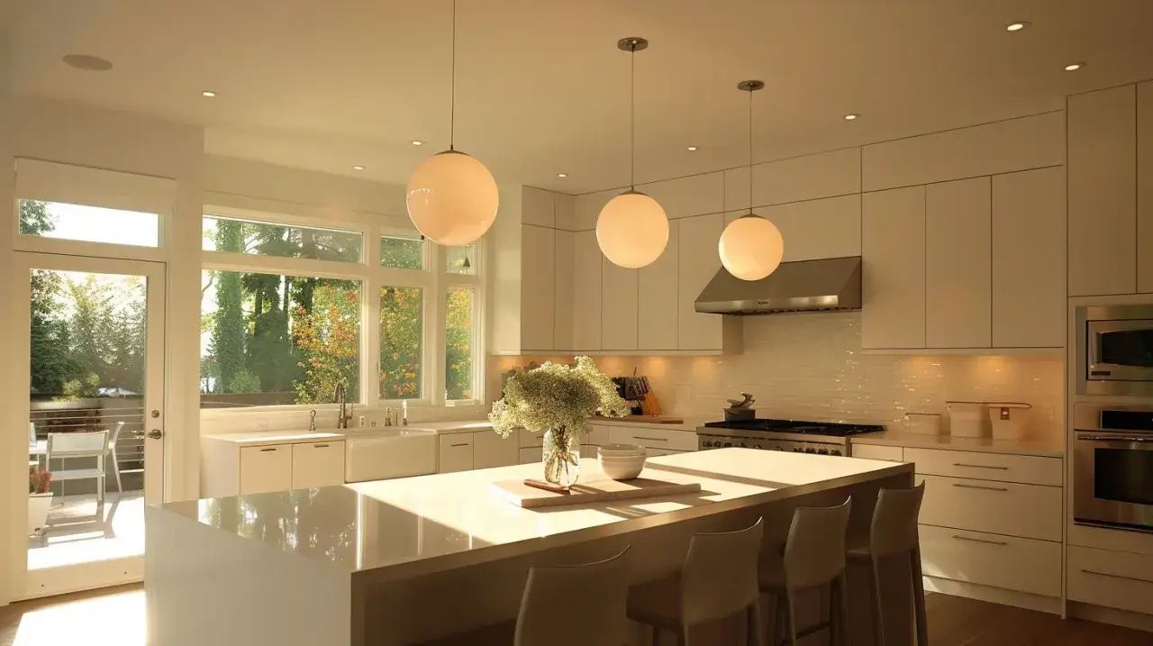 Zdjęcie Oświetlenie kule: Czy oświetlenie kule sprawdzi się w kuchni?