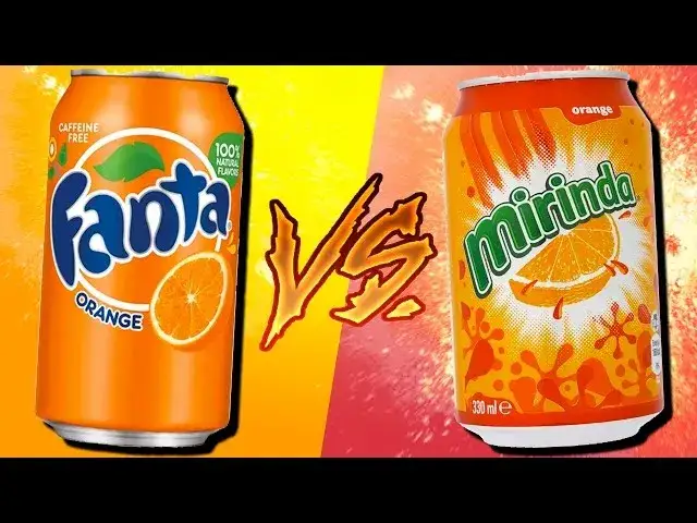 Warianty smakowe Fanta Mirinda