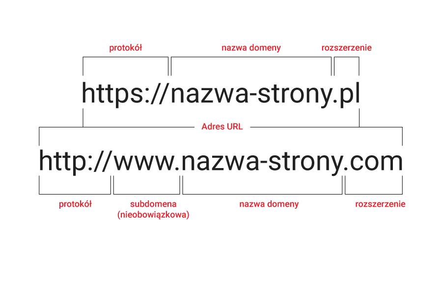 Domena internetowa analogia adres