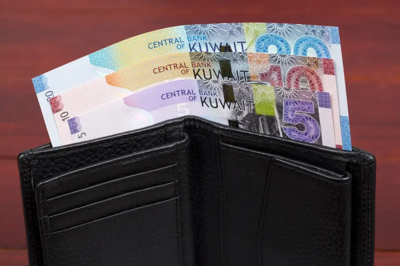 Dinar kuwejcki banknot
