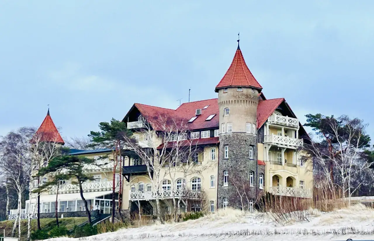 Łeba wiosna lato jesień zima