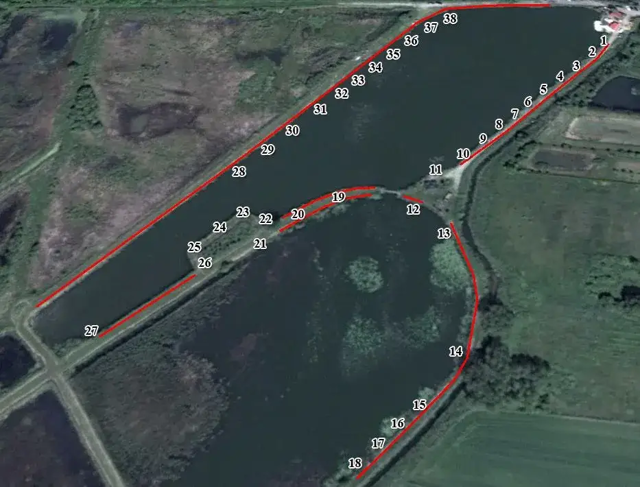 Łowisko Cicha Woda mapa dojazdu