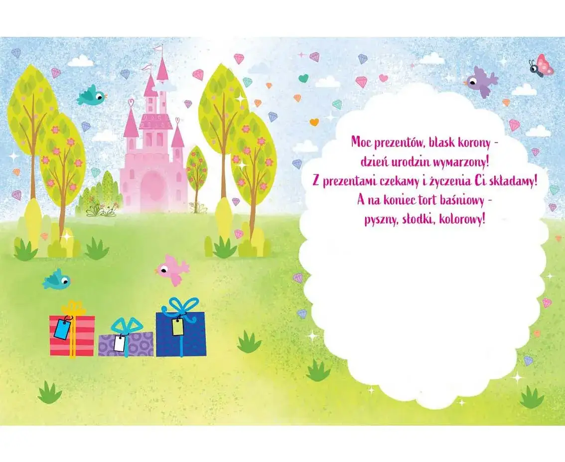 życzenia na 3 urodziny dla dziewczynki księżniczka wr&oacute;żki