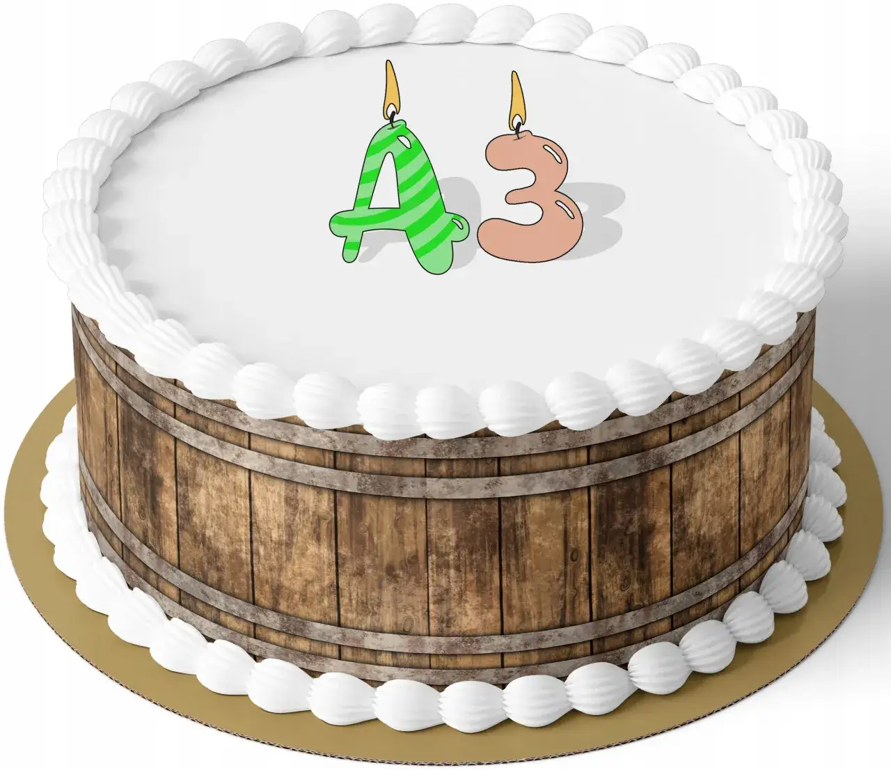 narzędzia do dekorowania tort&oacute;w beczka