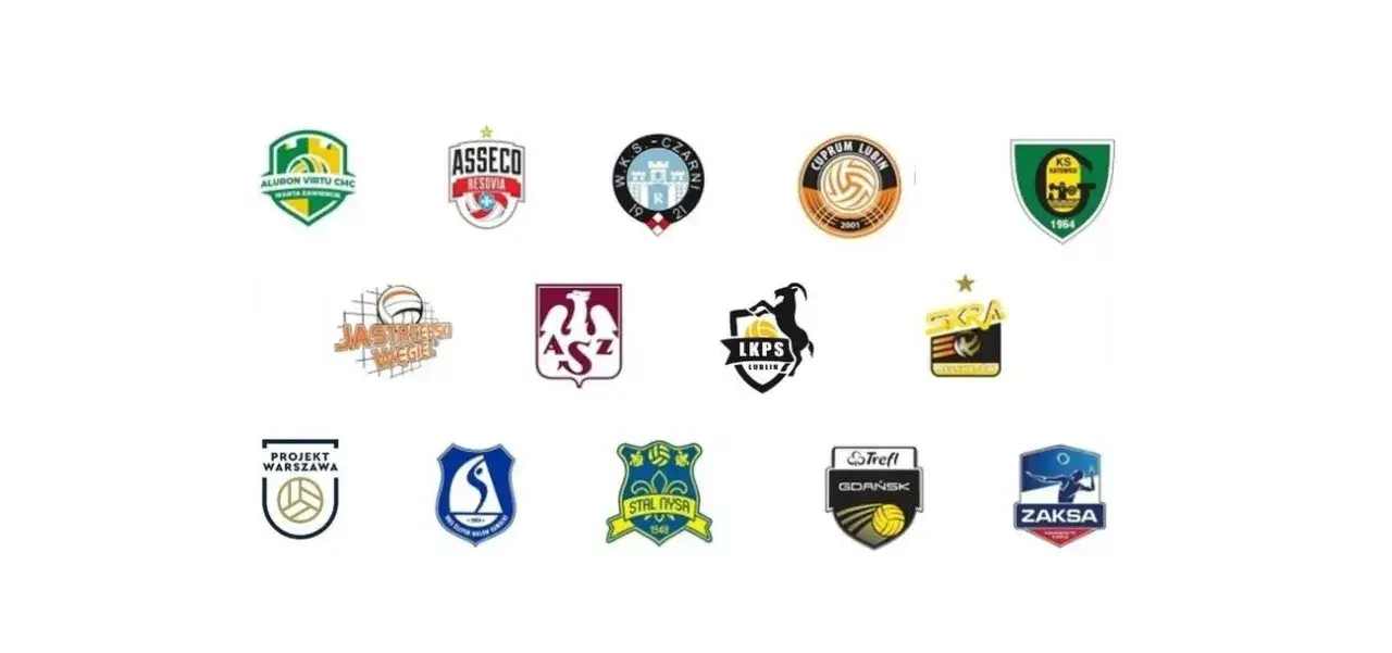Logo klub&oacute;w PlusLigi