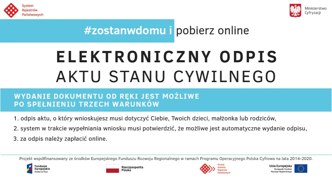 Wniosek o odpis aktu urodzenia online gov.pl