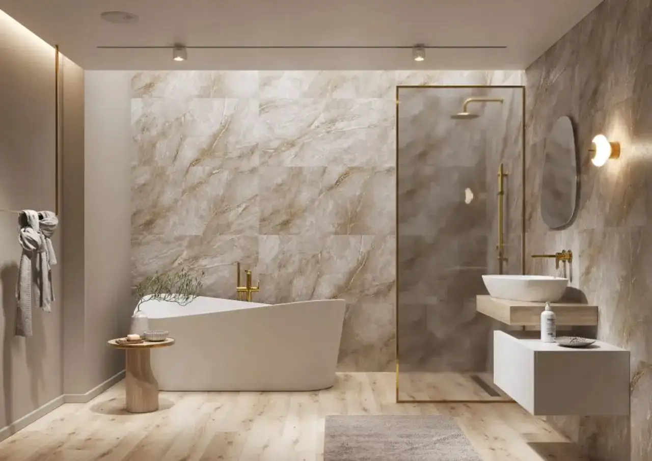 Łazienka mat czy połysk porównanie