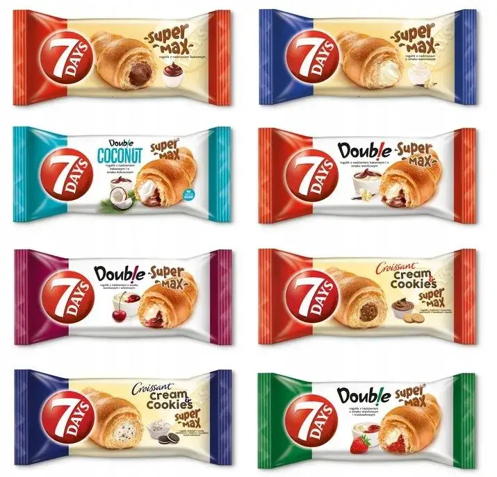 Rogaliki 7 Days różne smaki i rozmiary
