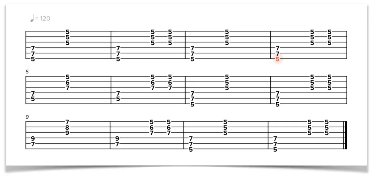 tabulatura gitara Wehikuł Czasu solówka