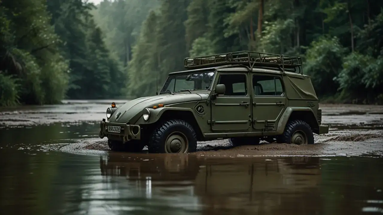 Zdjęcie Historia i ciekawostki o VW Schwimmwagen - Co warto wiedzieć?