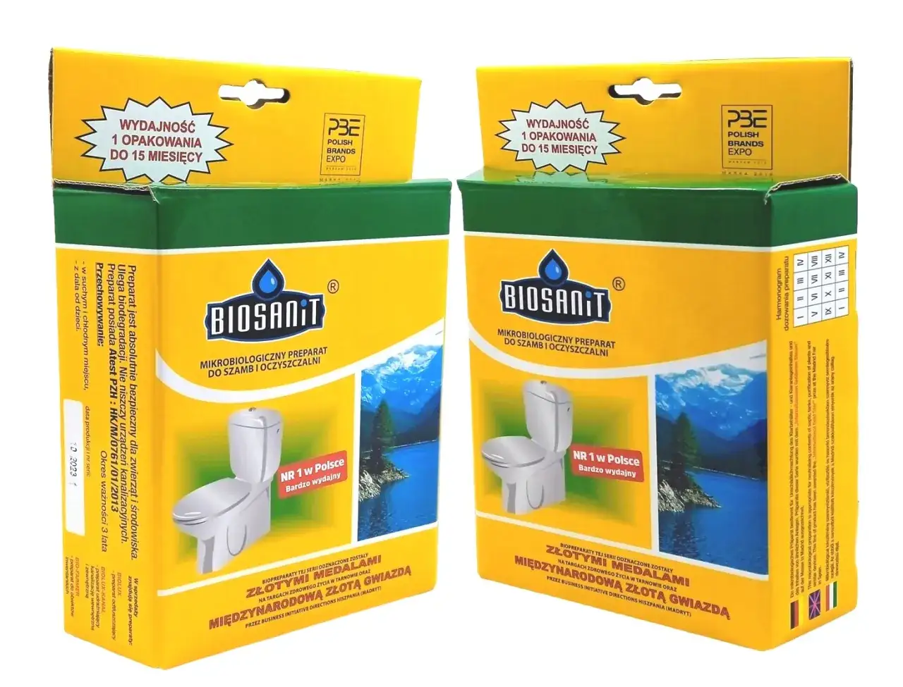 Biopreparaty do oczyszczalni opakowania