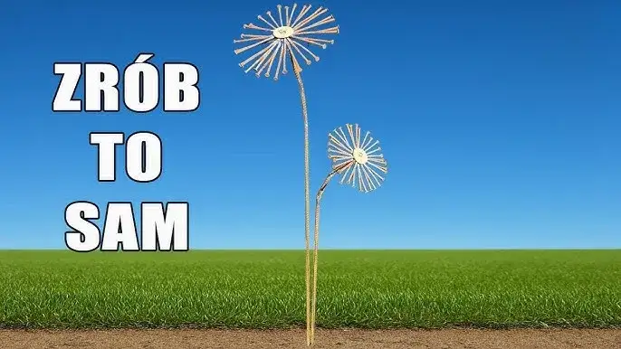 Metalowe kwiaty ogrodowe DIY