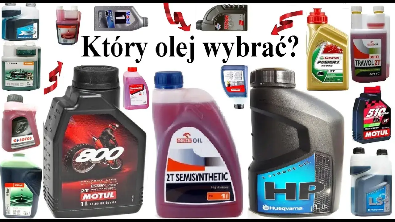 oleje Motul 2T porównanie butelek