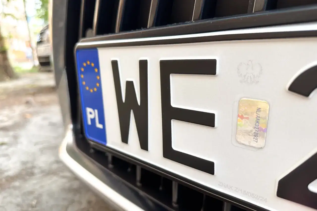Nowe tablice rejestracyjne Polska 2026