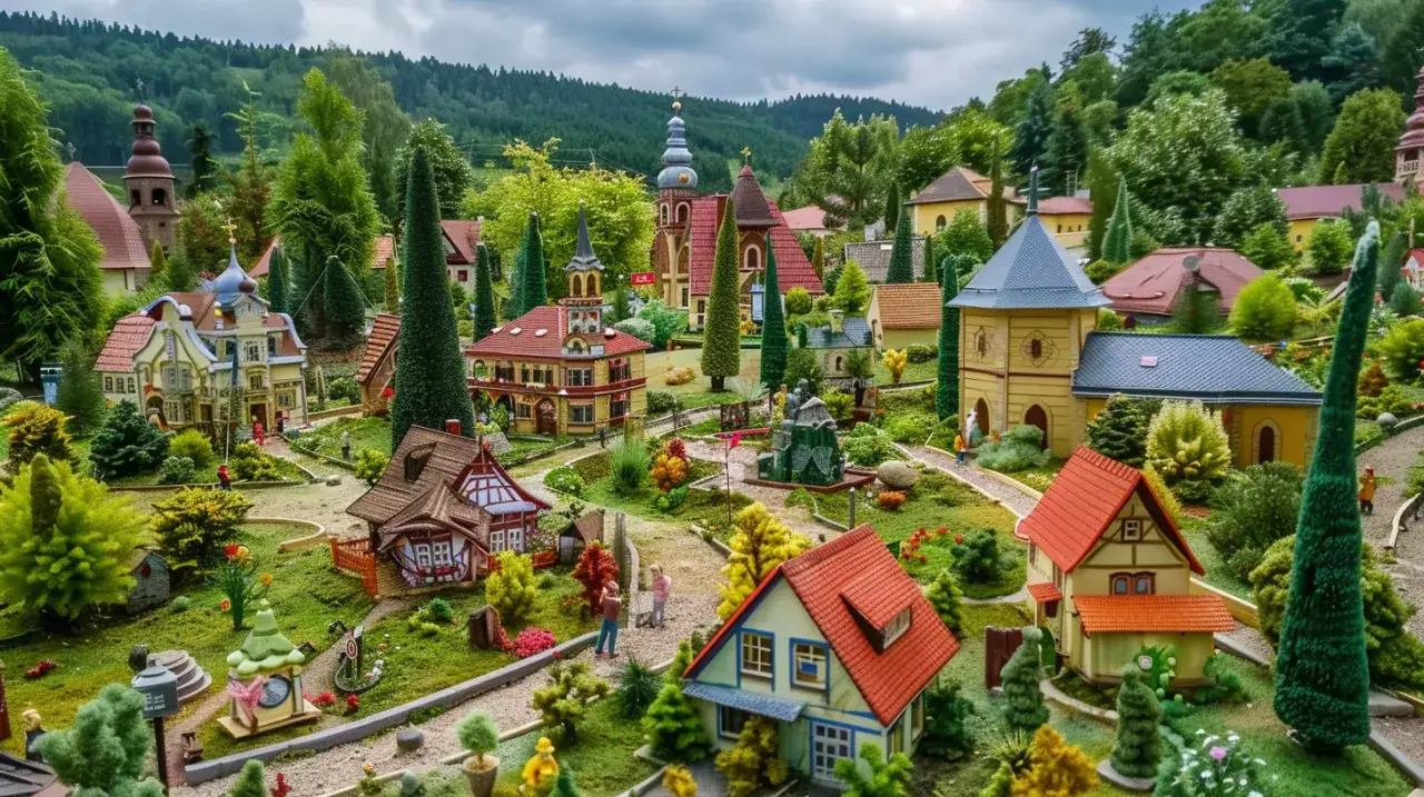 Zdjęcie Co robić w Bieszczadach z dziećmi: Park Miniatur dla najmłodszych