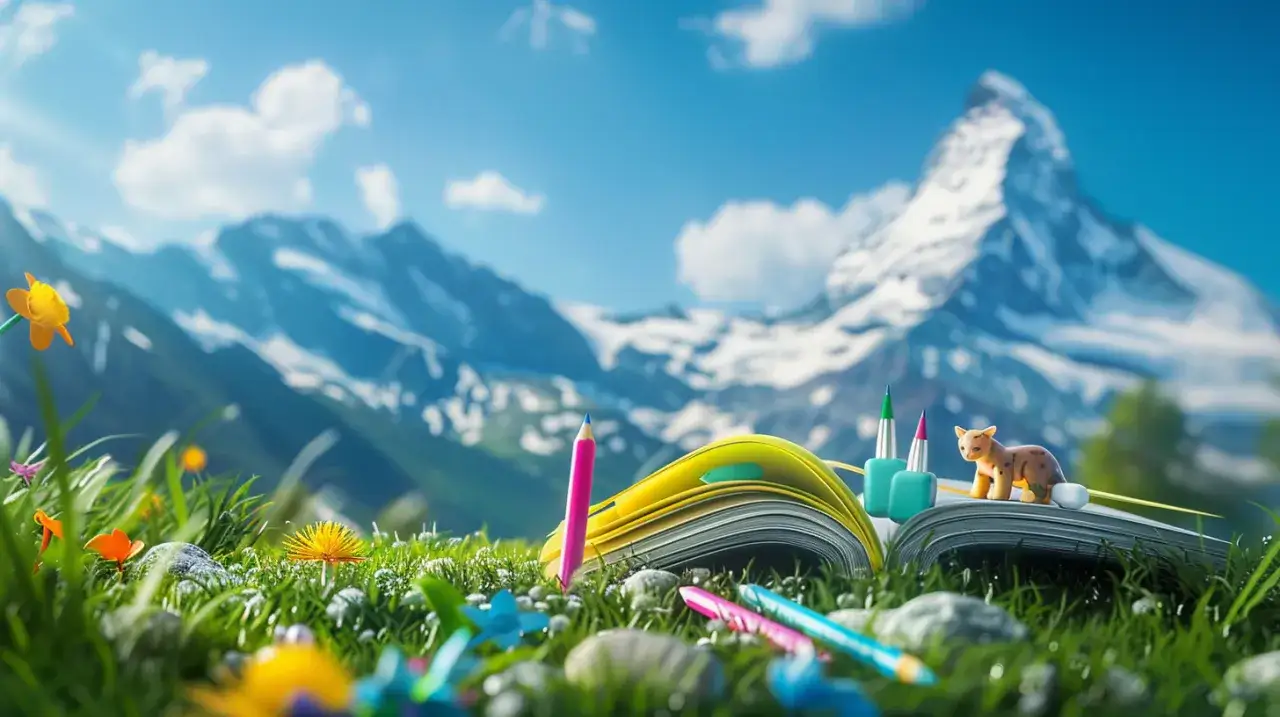 Zdjęcie Kolorowankowa Przygoda w Górach: Zabawy dla najmłodszych