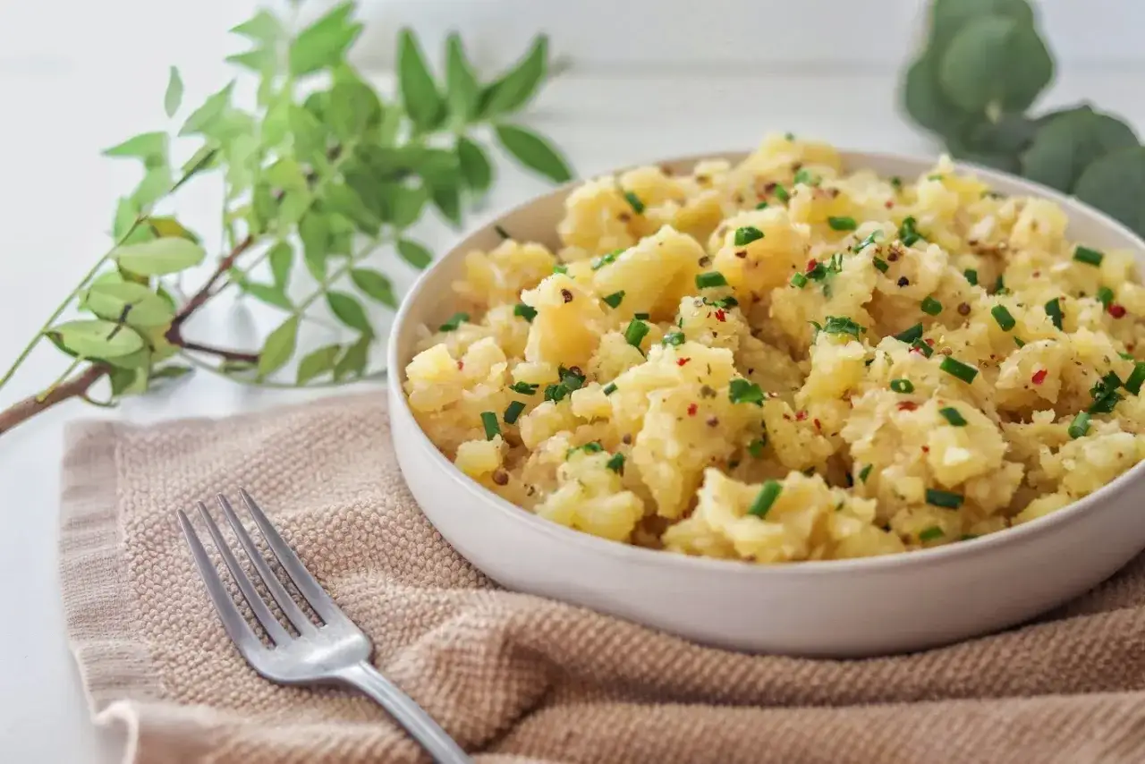 Zdjęcie Recette de salade de pomme de terre aux œufs : simple et délicieuse