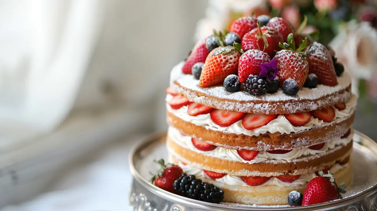 Zdjęcie Ciasta biszkoptowe przekładane - Poradnik krok po kroku