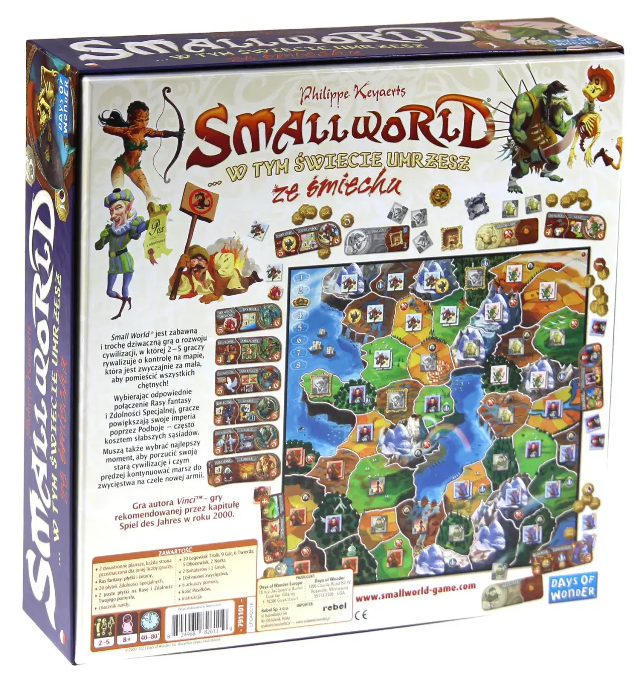 Zdjęcie Small World gra planszowa – zasady, strategie i recenzje dla początkujących i zaawansowanych