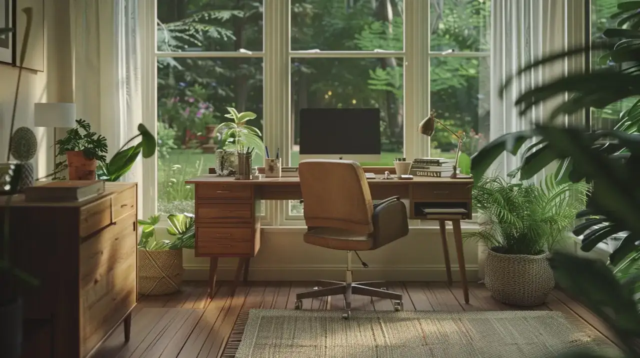 Zdjęcie Domowe biuro: Jak zaaranżować nowoczesny gabinet w domu?