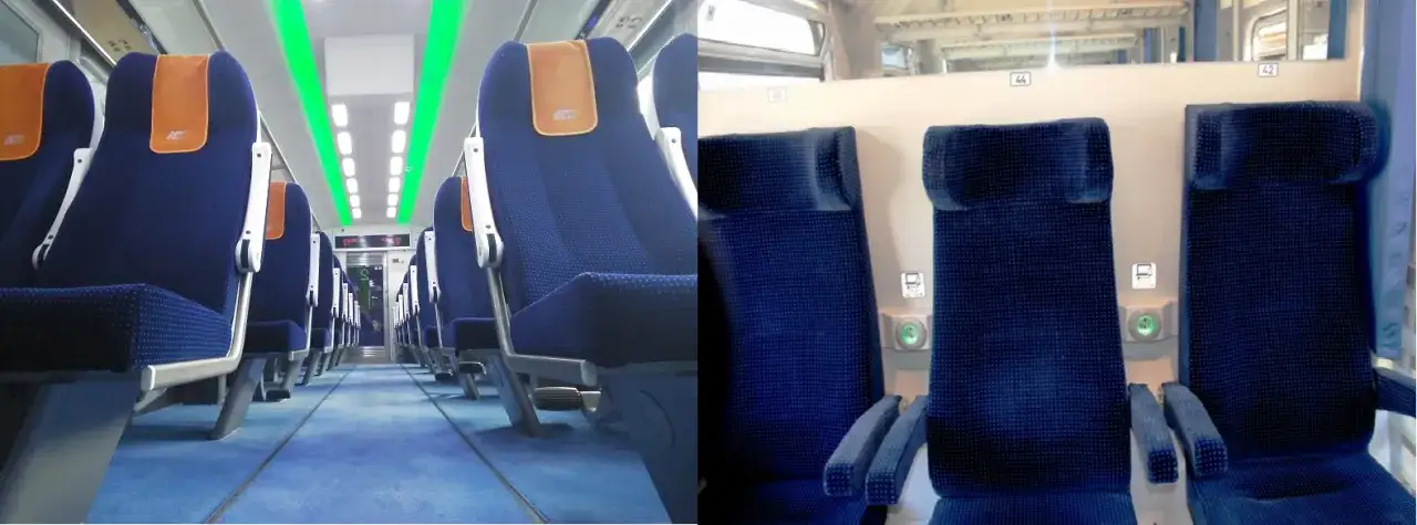 wagon przedziałowy vs bezprzedziałowy PKP Intercity