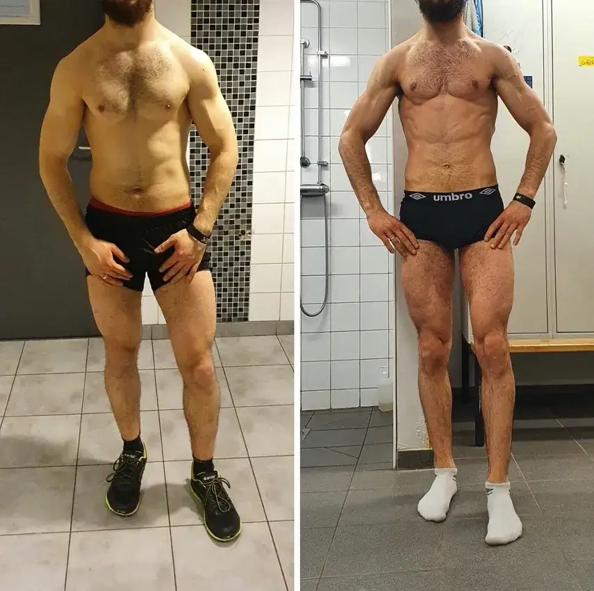 Grafika por&oacute;wnująca efekty biegania po siłowni dla r&oacute;żnych cel&oacute;w (redukcja, masa, kondycja)